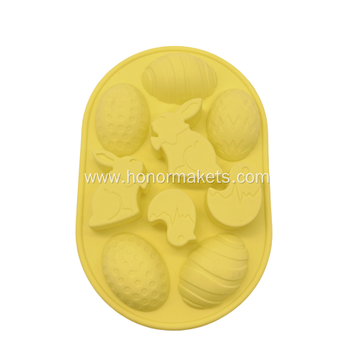 Easter Rabbit Bunny Egg Silicone Molds